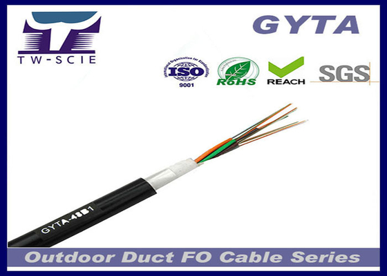 GYTA/GYTA53 ha incagliato il filo di acciaio all'aperto del cavo a fibre ottiche metallico rinforza il membro con il singolo modello