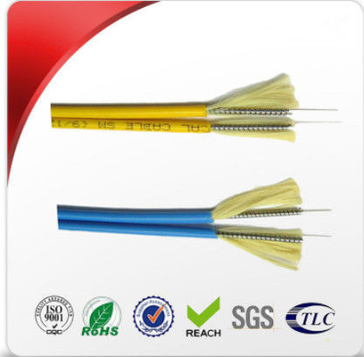 Cavo a fibre ottiche dell'interno flessibile di sblocco con i produttori del cavo a fibre ottiche di 2.0mm
