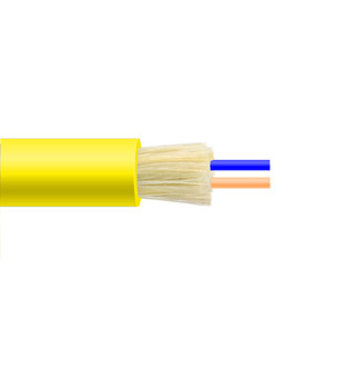 Cable di patch in fibra ottica a giacca rotonda duplex flessibile per data center ad alta densità e applicazioni di commutazione