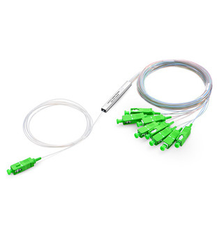 Compact Micro Tube Planar Lightwave Circuit Optical Splitter per reti di accesso FTTH e distribuzione del segnale ottico
