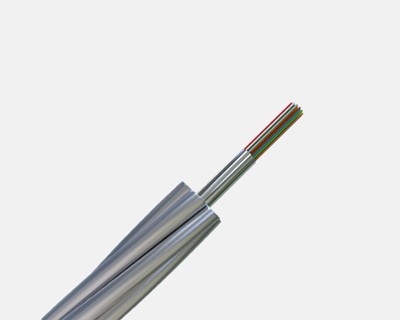 Forza del filo d'acciaio OPGW tubo centrale isolato cavo in fibra ottica per rete FTTH FTTB FTTX