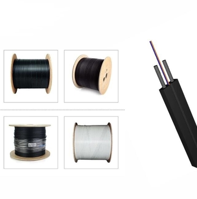 2/ 4 Cavo FTTH LSZH a fibra ottica interno Cavo a goccia singolo