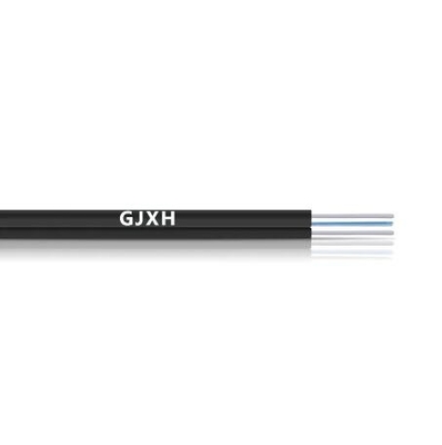 2 nuclei monomodo con 2 cavi ottici in fibra ottica in FRP FTTH GJXH paralleli