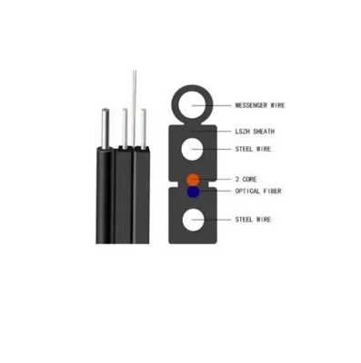 Cable FTTH a caduta esterno a 1 core 2 core 4 core