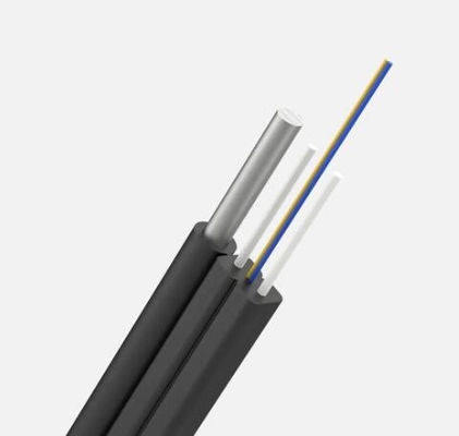 Cable FTTH a goccia auto-supportabile da 1 core a 4 core Cable a fibra ottica a cielo aperto