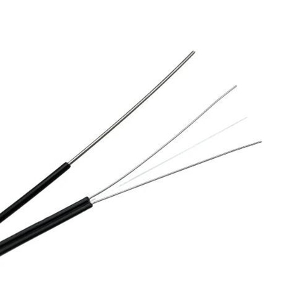 In alluminio 1 core 2 core 4 core filo di acciaio caduta cavo in fibra ottica per FTTH