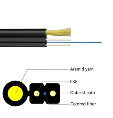 Cable FTTH Drop 1 CORE G657A2 G657A1 Cavo in fibra ottica