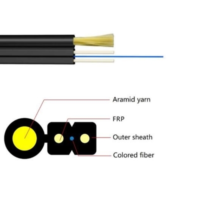 Cable FTTH Drop 1 CORE G657A2 G657A1 Cavo in fibra ottica