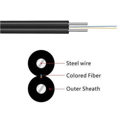 Cable FTTH Drop 1 CORE G657A2 G657A1 Cavo in fibra ottica