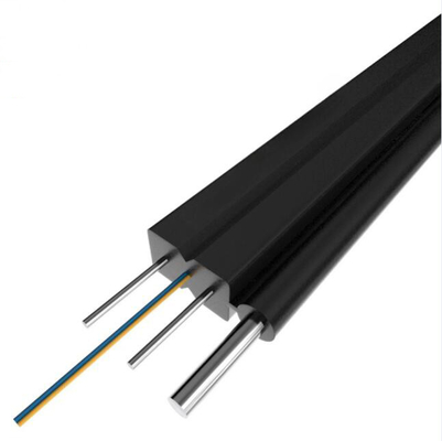 4 Core piatto auto-supporto FTTH Outdoor Drop Fiber Optic Cable Gyfxtby