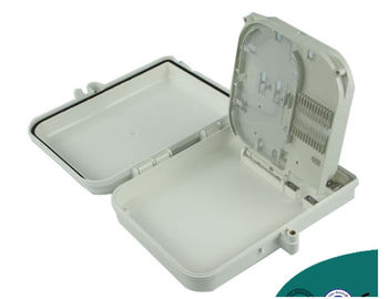 Domanda della scatola di termine dell'ABS FTTH dei porti della scatola 48 di Grey Beige Fiber Optic Distribution di cavo flessibile o cavo dell'interno