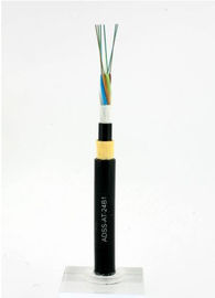 Cavo a fibre ottiche aereo autosufficiente leggero, cavo a fibre ottiche aereo del filato ADSS di Aramid