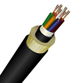 Isolamento della metropolitana dei 144 centri buon del cavo a fibre ottiche dielettrico sciolto del cavo a fibre ottiche