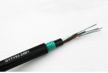 Singolo modo all'aperto del cavo a fibre ottiche di 6 centri per sepolto diretto con la guaina esterna del PE