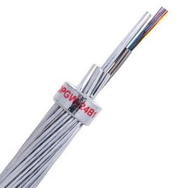 La messa a terra di fibra ottica incagliata, 24 svuota la tensione di prova ≥0.69GPa del cavo a fibre ottiche