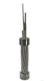 Cavo a fibre ottiche impermeabile di Straned OPGW, messa a terra sopraelevata composita 205kN RTS