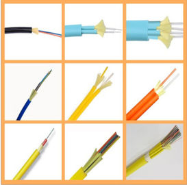 Cavo a fibre ottiche all'aperto di rottura ad alta resistenza, multi cavo di distribuzione a fibre ottiche