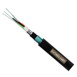 Cavo sotterraneo GYTA 53 12 Cavo a fibra ottica a doppia armatura e guaina PE