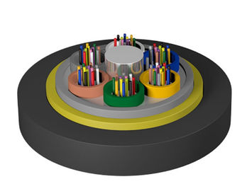 Cavo a fibre ottiche corazzato flessibile dielettrico dell'OEM alto ADSS nessun materiale del metallo nella struttura
