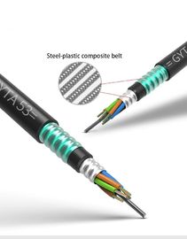 Singolo modo all'aperto del cavo a fibre ottiche di 6 centri per sepolto diretto con la guaina esterna del PE