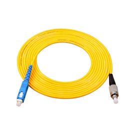 Sc - il cavo di toppa di LC, toppa della fibra cabla fabbrica di concentricità di PVCmaterial del diametro di 2.00mm l'alta