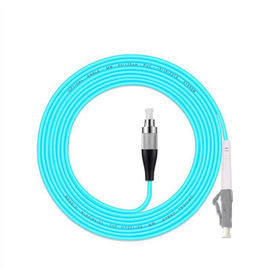 5PCS/Lot FC/UPC - saltatore ottico semplice misto di toppa di LC/UPC OM3 del cavo a fibre ottiche a fibra ottica del cavo 10G 50/125