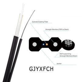 Cavo flessibile dell'interno di LSZH/PVC della rete impermeabile leggera del rivestimento FTTH