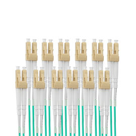 I cavi a fibra ottica 3M Multimode Connector di 1 del pezzo MPO-LC 24 del centro MPO OM3 cavo di toppa