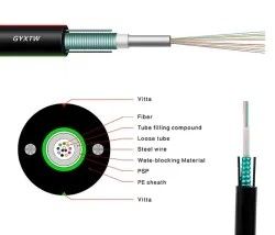 Buon prezzo per il cavo a fibre ottiche stimato all'aperto di singolo modo dei 216 centri, Om3 cavo a fibre ottiche corazzato Gyts