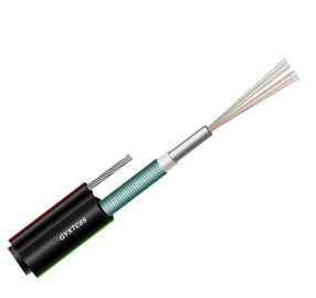 Figura sciolta centrale 8 cavo a fibre ottiche all'aperto GYXTC8S/GYXTC8A della metropolitana di sostegno di auto