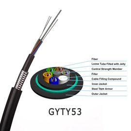 Grande cavo armato di fibra ottica della struttura del centro di comunicazione GYTY53