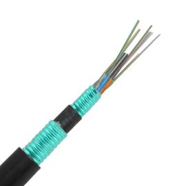 144 cavo corazzato incagliato sepolto diretto corazzato della metropolitana sciolta del cavo a fibre ottiche GYTS53 dei centri