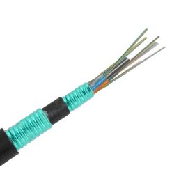 Metropolitana sciolta incagliata sepolta diretta del cavo a fibre ottiche corazzato all'aperto del centro di GYTS53 2-288