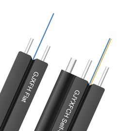 Cavo a fibre ottiche dell'interno all'aperto del cavo flessibile GJYXCH/GJYXFCH di FTTH per il home network