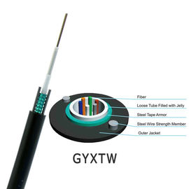 Antenna sciolta centrale della metropolitana di singolo modo del centro di GYXTW 6 e canalizzare cavo a fibre ottiche all'aperto