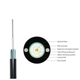 GYXTW 16 Core Single Mode Central Loose Tube Outdoor Aerial e Duct Fiber Optic Cable