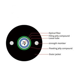 GYXTW 16 Core Single Mode Central Loose Tube Outdoor Aerial e Duct Fiber Optic Cable