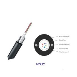 GYXTY SM Central Loose Tube Outdoor Aerial and Duct 2-24 Core Fiber Optic Cable Produttore