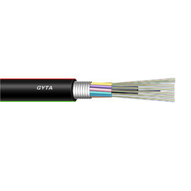 24 metropolitane sciolte del cavo a fibre ottiche hanno incagliato l'antenna all'aperto di GYTA e canalizzano il cavo a fibre ottiche di G652D