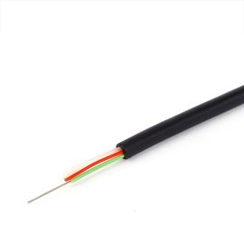 Cavo a fibre ottiche all'aperto del rivestimento nero non metallico sciolto della metropolitana del centro di GYFTY 60