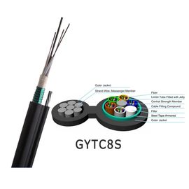 L'auto di GYTC8S ha sostenuto la figura 8 cavo a fibre ottiche all'aperto