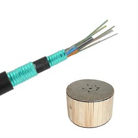 Membro di forza centrale a fibra ottica corazzato del cavo di Ethernet del filato di vetro GYFTY-FS RFP