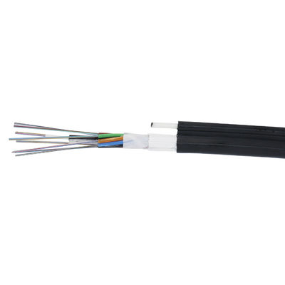 Peso leggero corazzato resistente di Ethernet del rivestimento del doppio del cavo della fibra ottica della pallottola