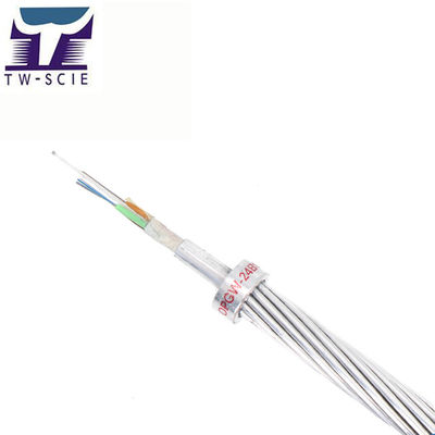la messa a terra ottica 2 strati ha incagliato il cavo a fibre ottiche interurbano centrale di Al Covered Stainless Steel Tube OPGW