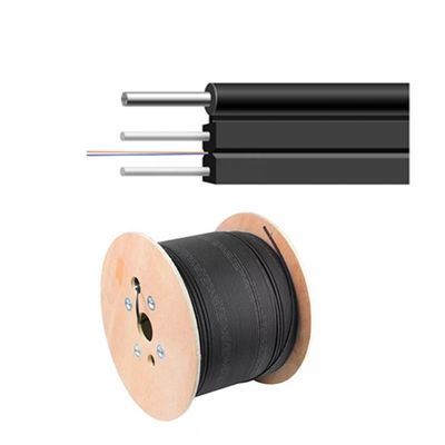 Cavo a fibre ottiche dell'interno all'aperto del cavo flessibile GJYXCH/GJYXFCH di FTTH per il home network