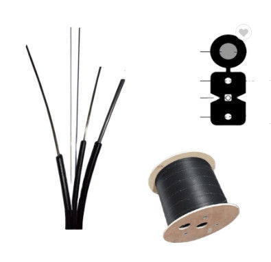 Figura 8 cbale piano di singolo modo del cavo flessibile di GJYXCH FTTH del cavo a fibre ottiche G657A1fiber