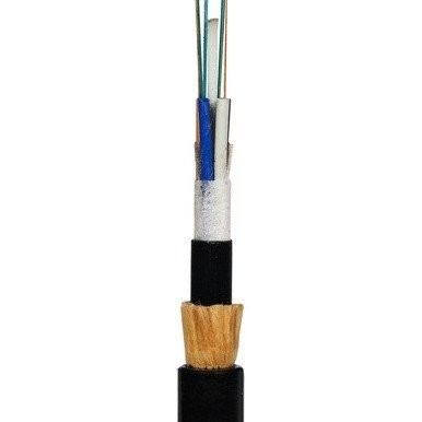 Cavo a fibre ottiche del centro ADSS di G652D 36 tutto il cavo a fibre ottiche autosufficiente dielettrico per la telecomunicazione di potere